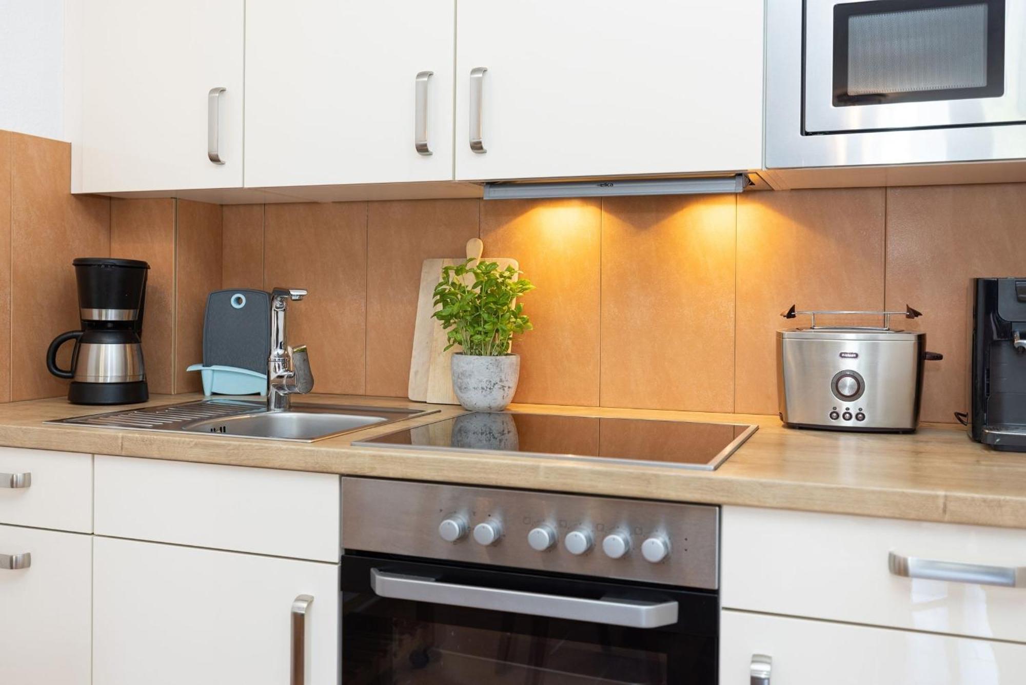 Seepark Wohnung 23 Scharbeutz Buitenkant foto